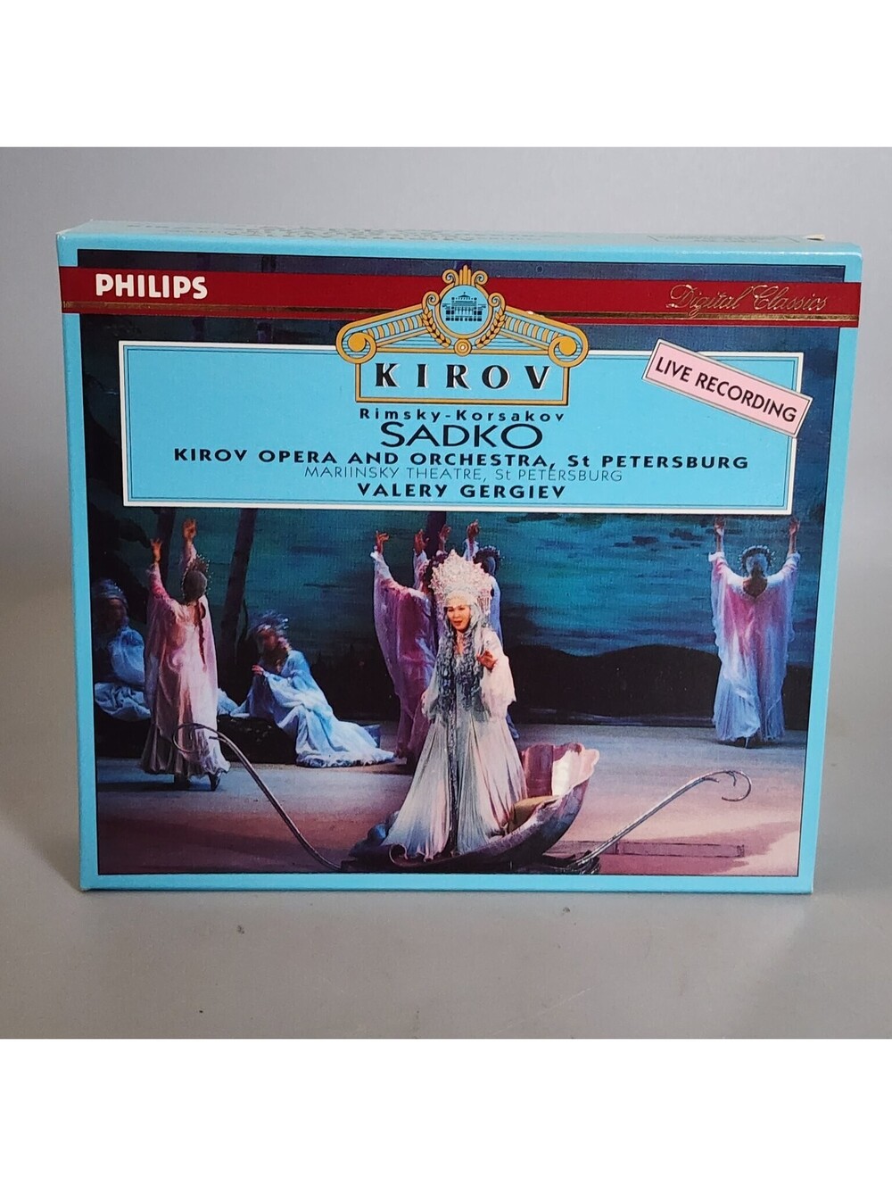 Rimsky-Korsakov: Sadko Opera 3 CD Box Set Kirov Opera Gergiev Philips Digital